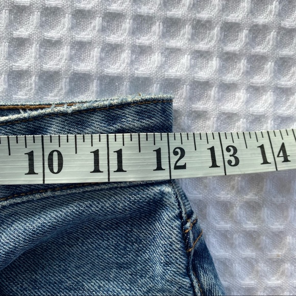 Reformation Mid Rise Crop Flare Jeans - Dark Stone - Picture 12 of 14